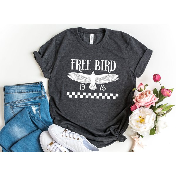 Free Bird Vintage Concert Independence Bird Lynyrd Skynyrd T-Shirt-image