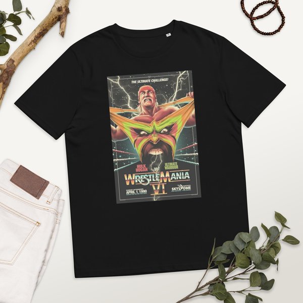 Hulk Hogan Wrestlemania Vi Vintage Wrestling Entertainment T-Shirt-image