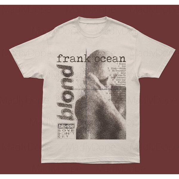 Frank Ocean T-Shirt Rap Tee Blond Album Rap Music 90S Inspired T-Shirt-image