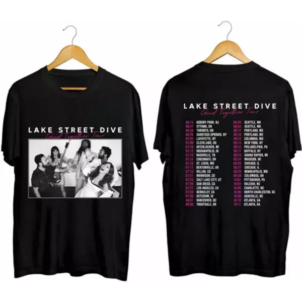 Lake Street Dive 2024 Band Concert Tour T-Shirt-image