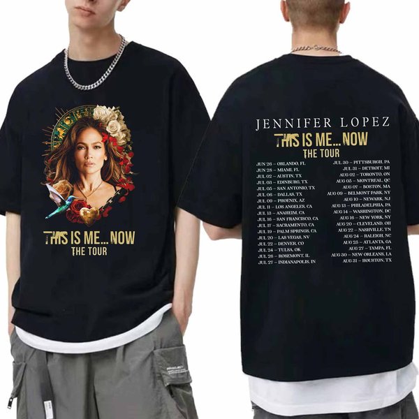 Jennifer Lopez - 2024 This Is Me Now Tour Shirt,-image