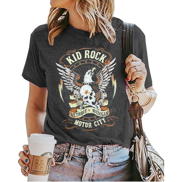 Kid Rock Graphic Rock Music T-Shirt-image