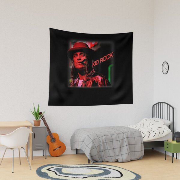 Kid Rock Devil Without A Cause T-Shirt.Png Tapestry-image