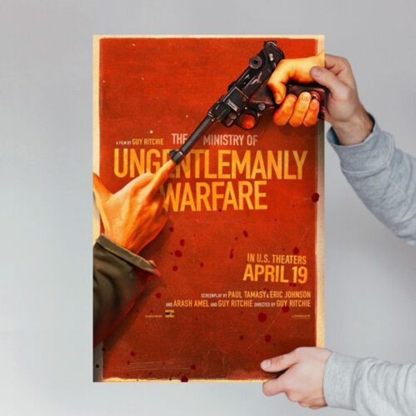 The Ministry Of Ungentlemanly Warfare Movie Poster-image