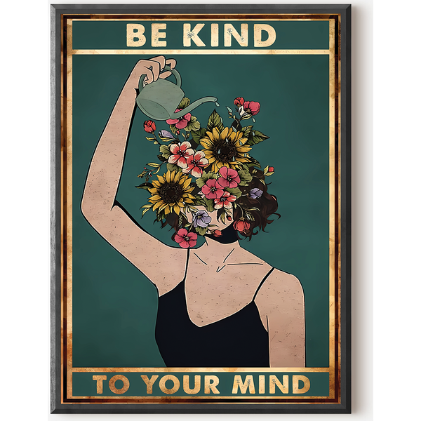 Unframed Be Kind To Your Mind Poster-image