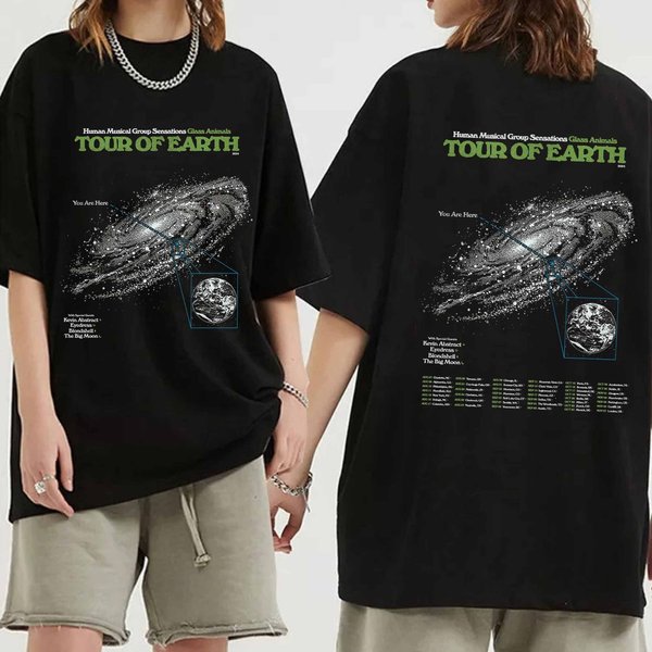 Glass Animals Tour Of Earth 2024 Shirt-image
