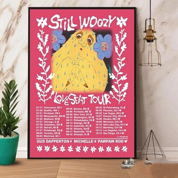 Still Woozy 2024 Loveseat Tour Poster-image