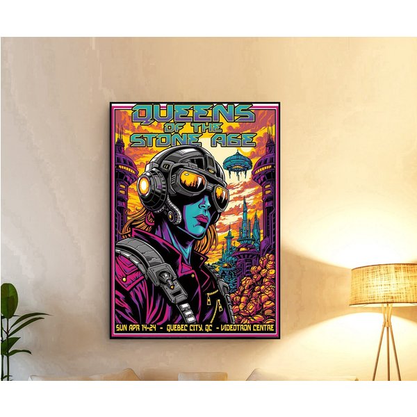Queens Of The Stone Age The Concert At Centre Videotron Quebec City Poster-image