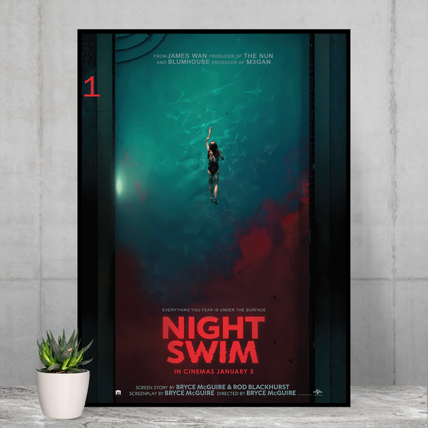 2024 Night Swim Movie Poster-image