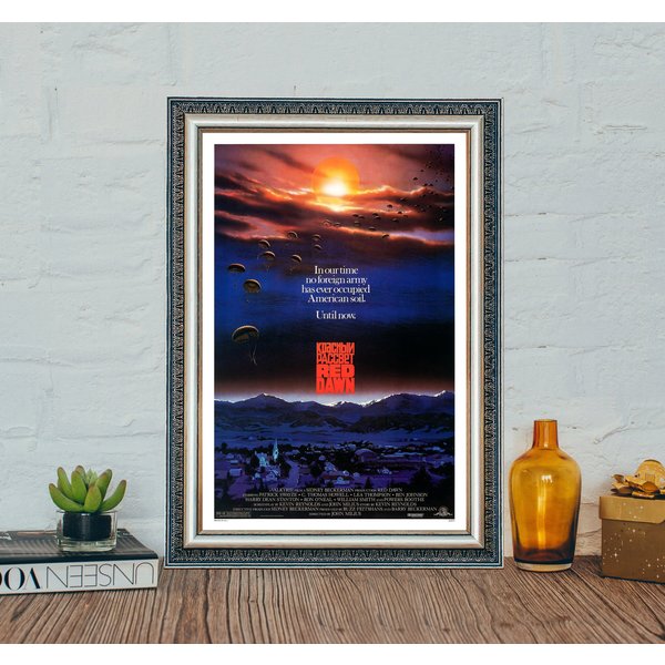 Red Dawn (1984) Movie Poster, Red Dawn Classic Movie Poster-image
