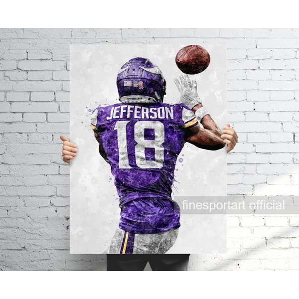 Justin Jefferson Minnesota Poster-image
