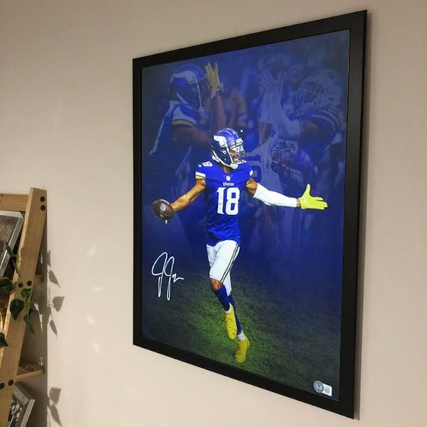 Justin Jefferson Signed Poster-image