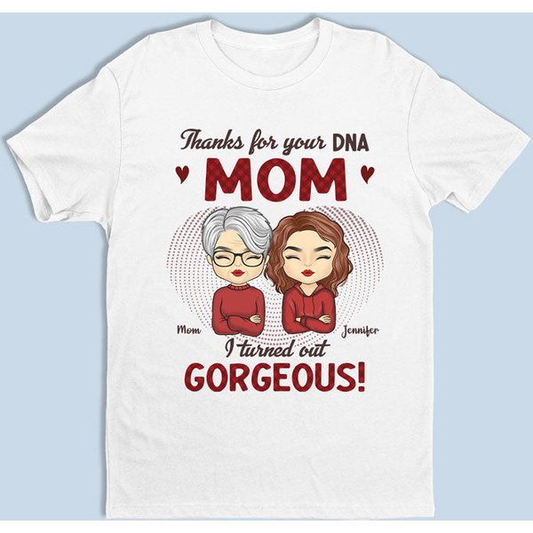 Thanks For Your Dna - Family Personalized Custom Unisex T-Shirt-image