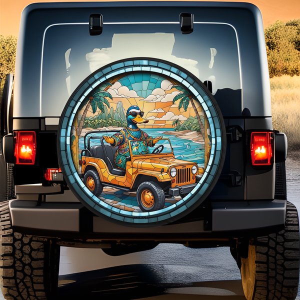 Duck Jeep, Spare Tire Cover-image