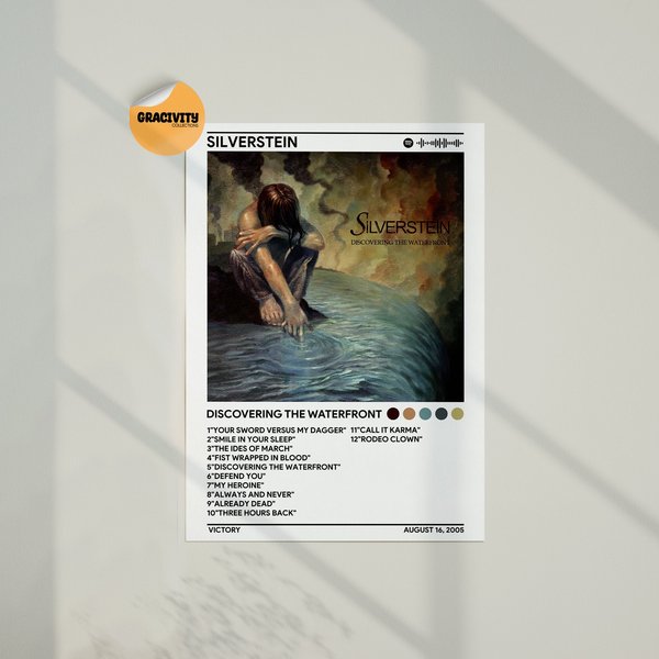 Silverstein Discovering The Waterfront Album Poster-image