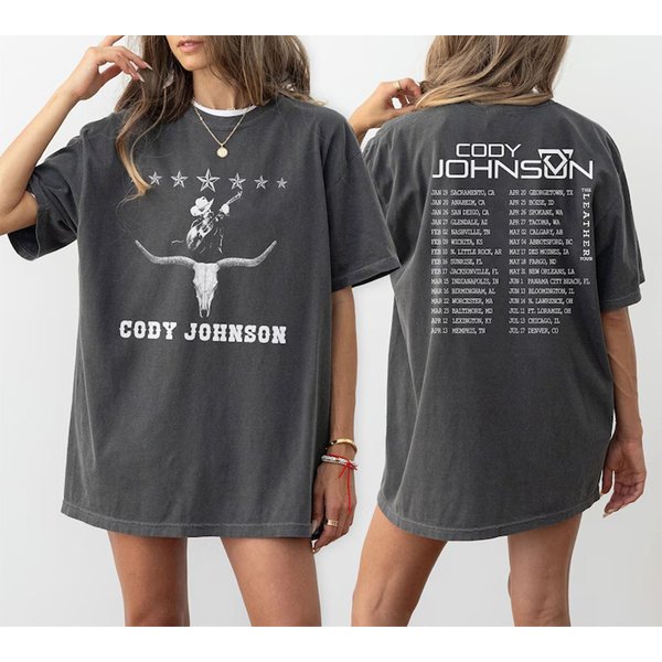 Cody Johnsonn Tour 2024 Shirt, Cody Johnsonn Concert 2024-image
