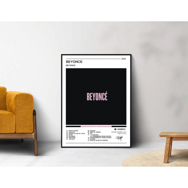 Beyonce Album Poster Merch Custom Poster-image