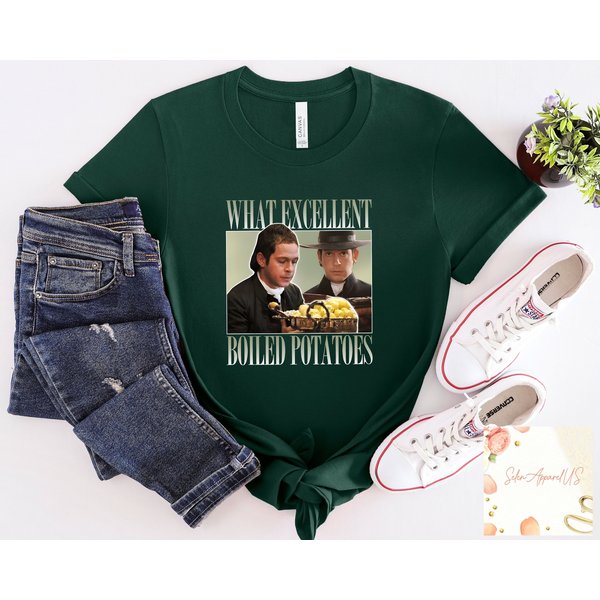 What Excellent Boiled Potatoes Shirt, Funny Meme Shirt, Bennet Doll Shirt-image