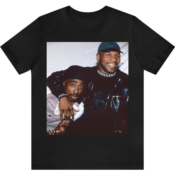 Mike Tyson And Tupac Shirt, Tyson Pac Graphic Tee, Pac Tyson Shirt-image