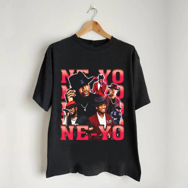 Vintage Ne-Yo Shirt, Ne-Yo 90S Bootleg Shirt-image