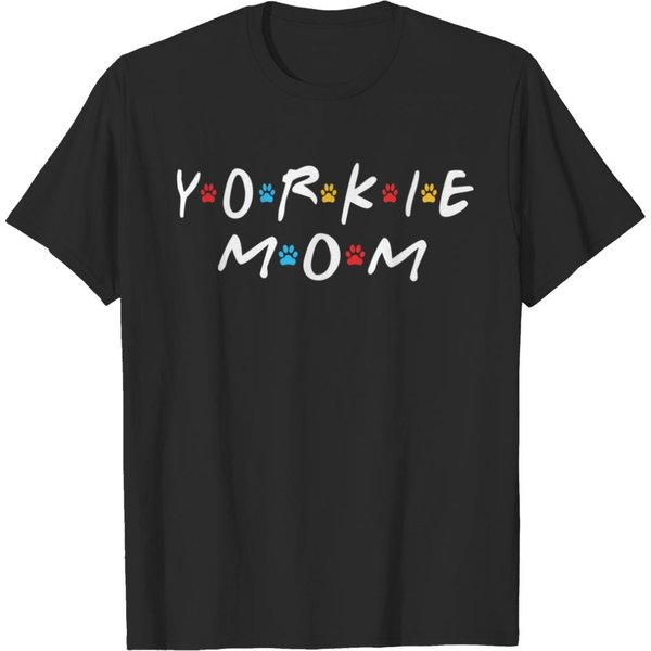 Womens Yorkie Mom T-Shirt-image