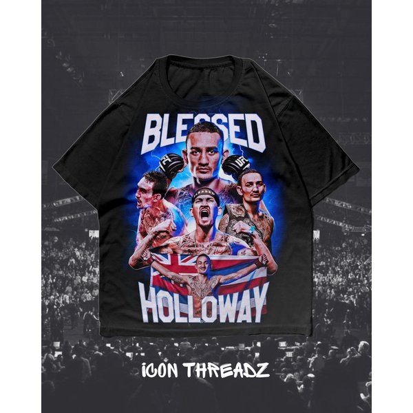 Max "Blessed" Holloway Vintage Style Rap T-Shirt-image