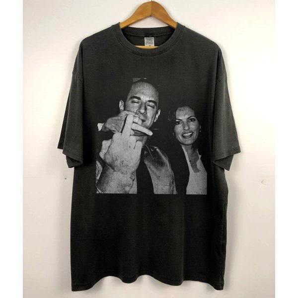K567 Vintage Elliot Stabler And Olivia Benson Elliot And Olivia Law And T Shirt-image