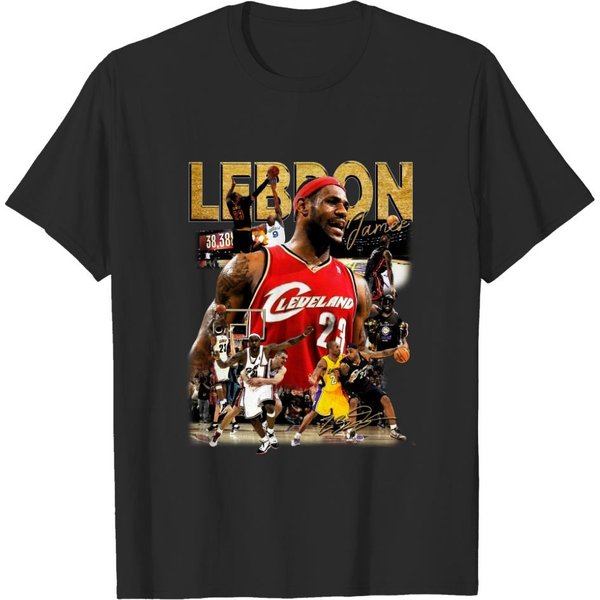 Limited Lebron James Vintage 90S T-Shirt, Gift For Woman And Man Unisex T-Shirt-image