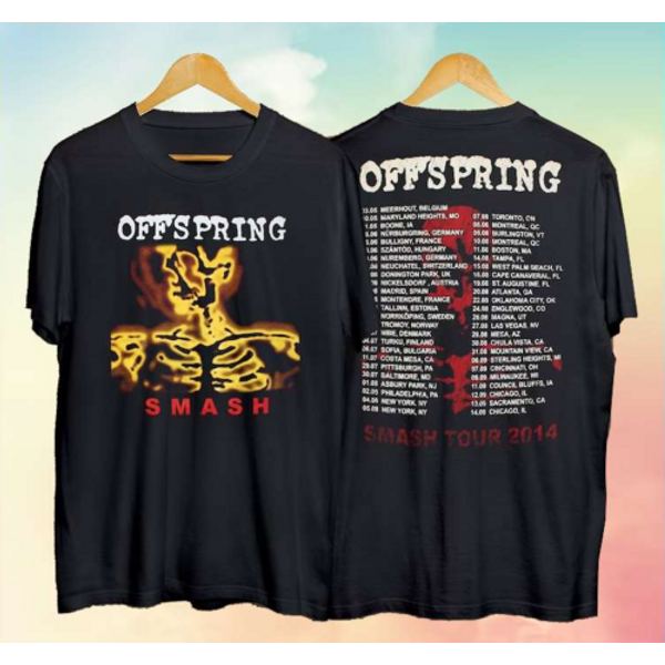 The Offspring Smash Tour 2014 Short-Sleeve T-Shirt-image