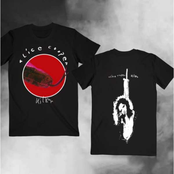 Dtg Printed T-Shirt- Alice Cooper- Killer-image