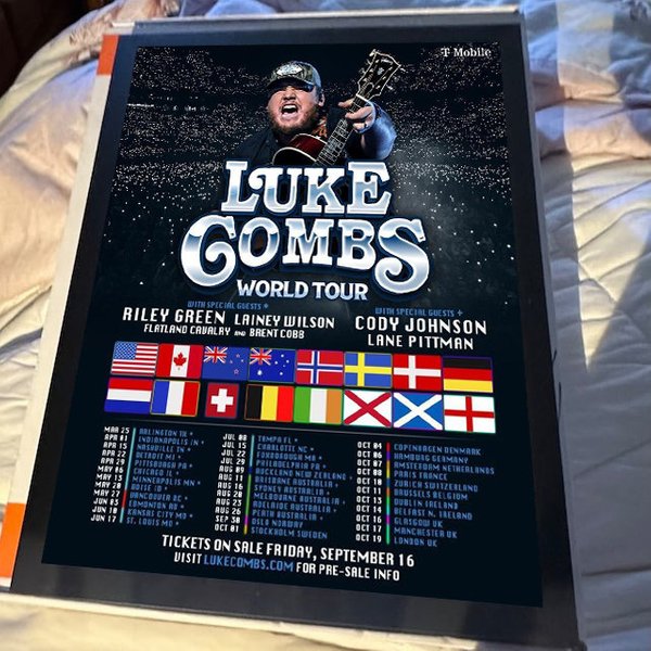 Lukee Comb Getting Old 2024 World Tour Poster-image