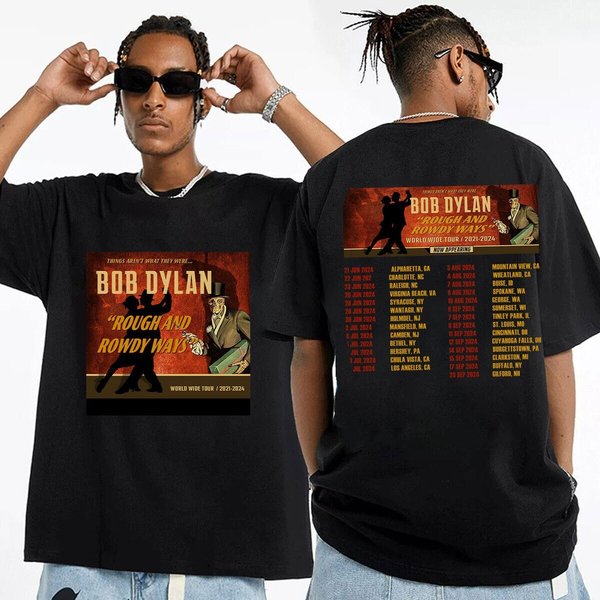 Bob Dylan Rough And Rowdy Ways World Wide Tour 2024 Shirt-image