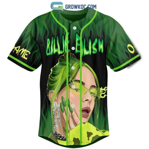Personalized Billie Eilish Bury The Hatchet Or Bury A Friend Baseball Jersey