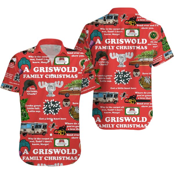 Mens National Lampoon's Christmas Vacation Hawaiian Shirt-image