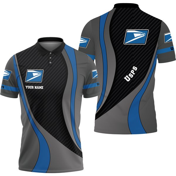 Personalized Postal Service Polo Shirt