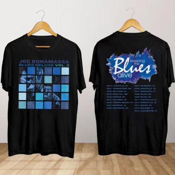 Joe Bonamassa Spring Tour 2024 Shirt, Joe Bonamassa Concert Shirt-image