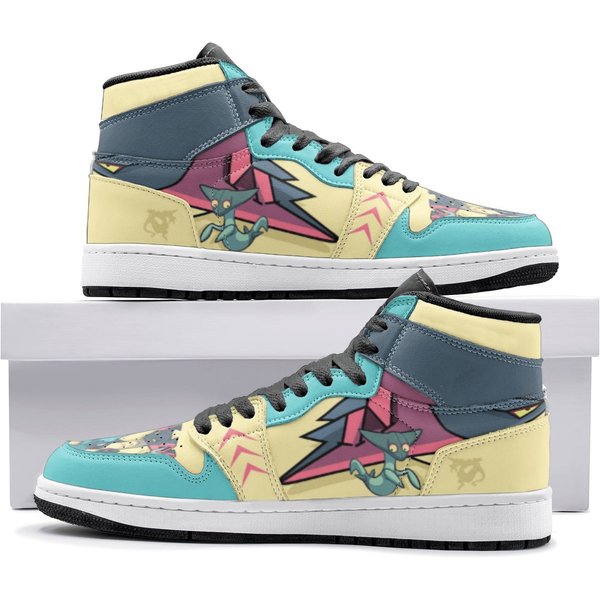 Dragapult Poke-Monnn Basketball Shoes | Personalizable Anime Fan Sneakers-image
