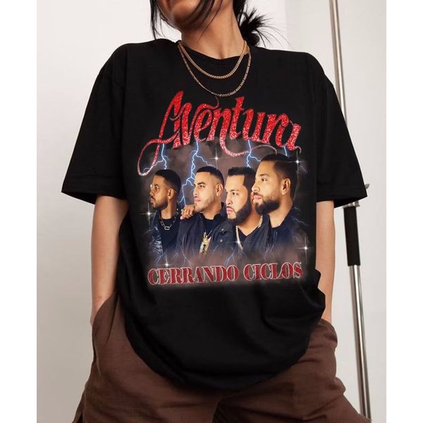 2024 Aventura Tour Shirt, Cerrando Ciclos Shirt, Aventura Concert Group Shirt-image