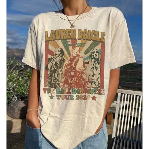 Lauren The Kaleidoscope Tour 2024 Shirt, Lau-Ren Concert Tour Shirt-image