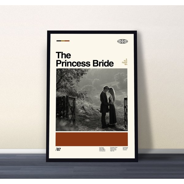The Princess Bride Movie Poster, The Princess Bride Print, Movie Poster, Vintage Poster-image