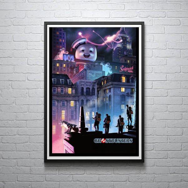Ghostbusters Movie Print | Movie Poster | Film Print-image