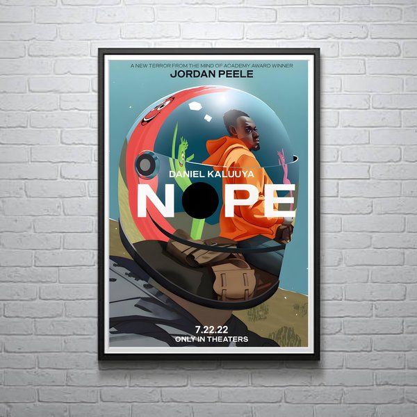 Nope Movie Print | Movie Poster | Film Print-image