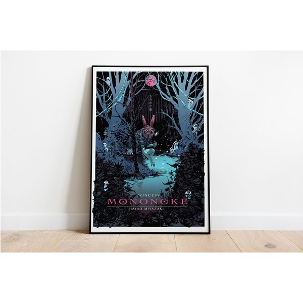 Poster Princess Mononoke - Princess Mononoke Art Print-image