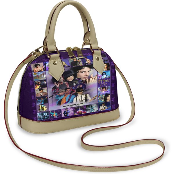 Prince Pur Rain Leather Shell Bag-image