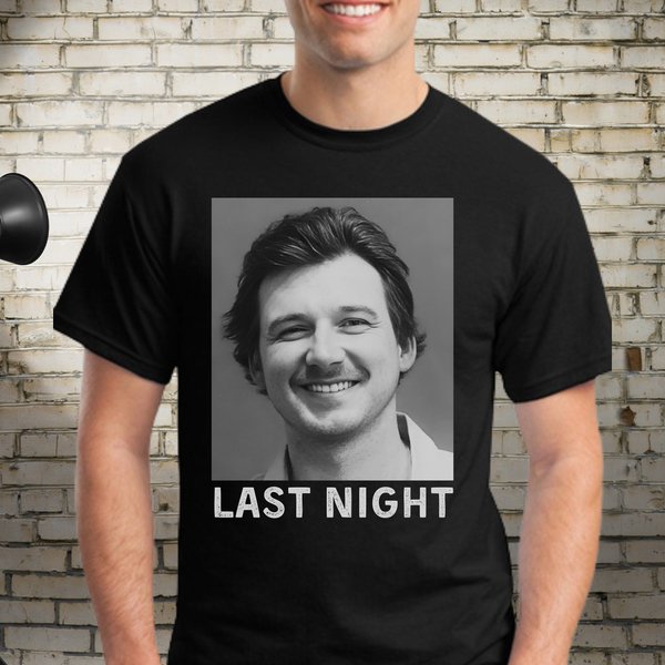 Morgan Mugshot T-Shirt, Wallen Last Night Mug Shot-image