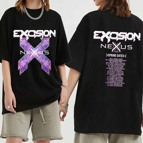 Excision - The Nexus Tour 2024 Shirt, Excision 2024 Concert Shirt-image