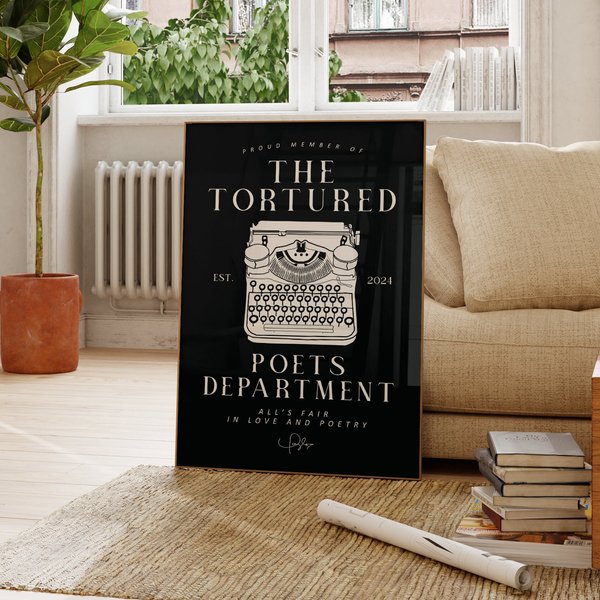 Tortured Poets Department Member Poster, All's Fair In Love And Poetry Poster-image