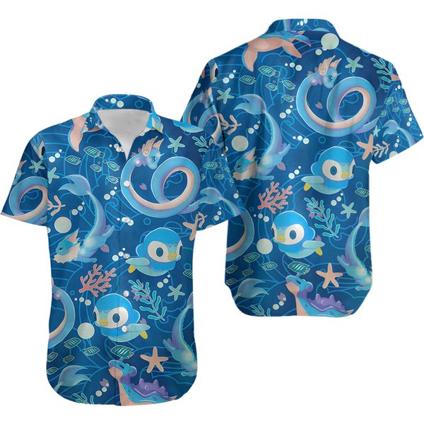 Vaporeon Water Hawaiian Shirt-image