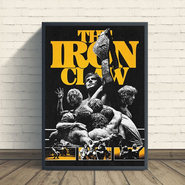 The Iron Claw Movie Poster, Room Decor, Movie Art-image