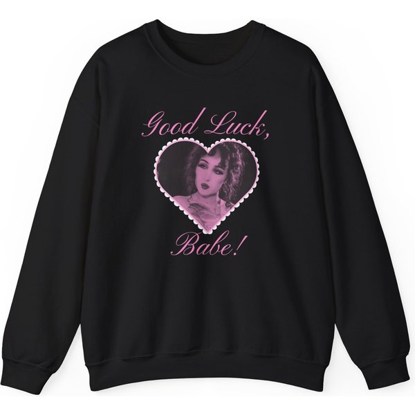 Chappell Roan Good Luck Babe Crewneck Sweatshirt-image